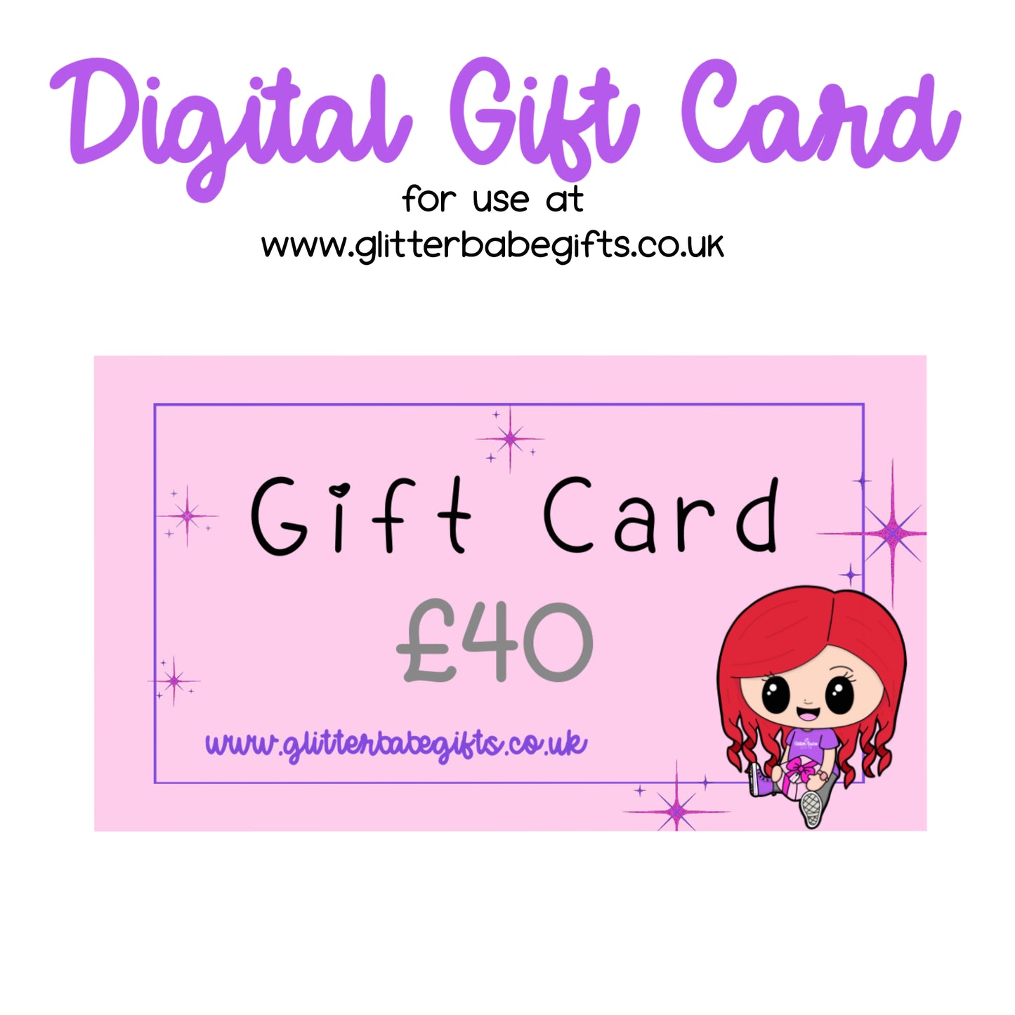 Glitter Babe Gifts Gift Card