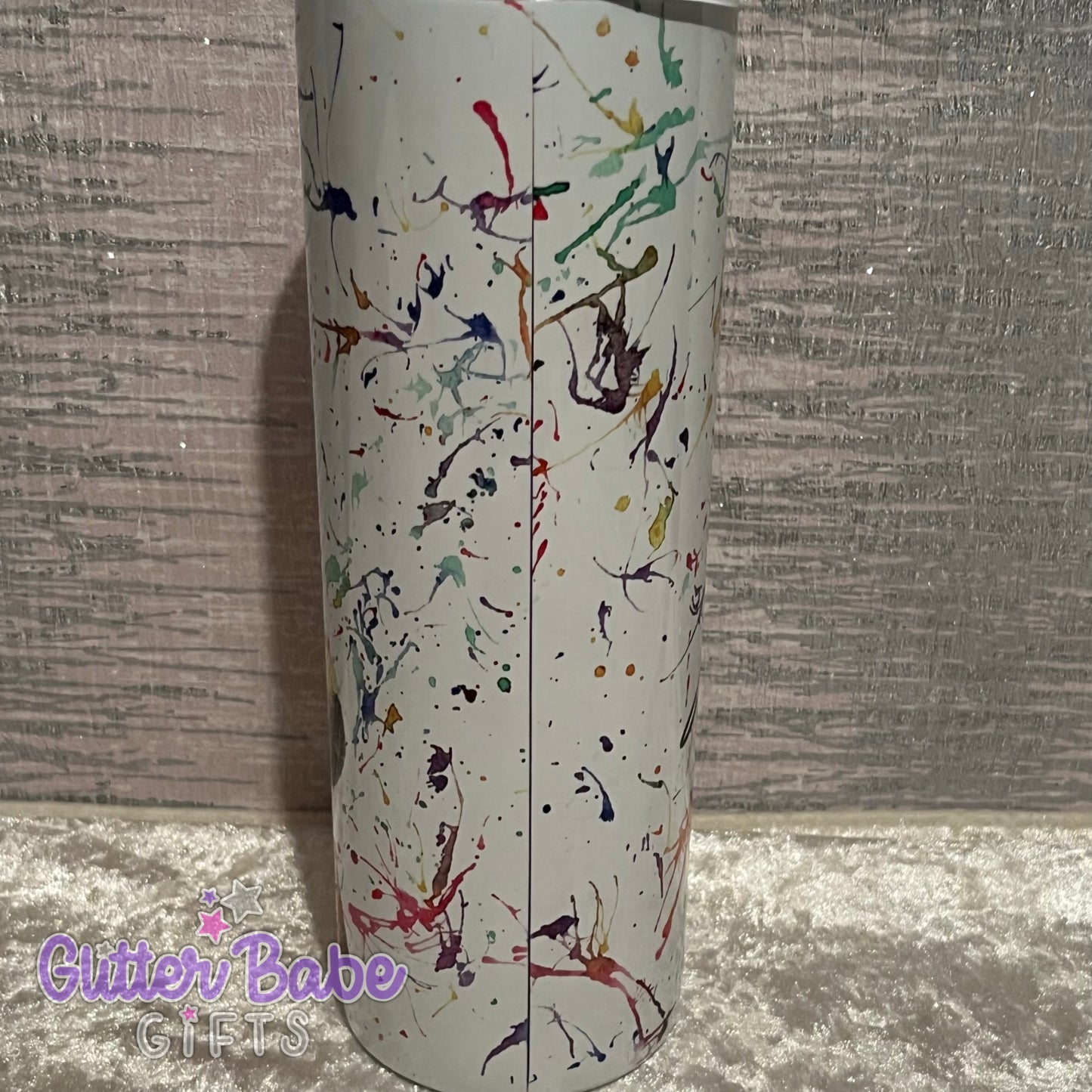 Giraffe Skinny Tumbler - Michelle - Imperfect