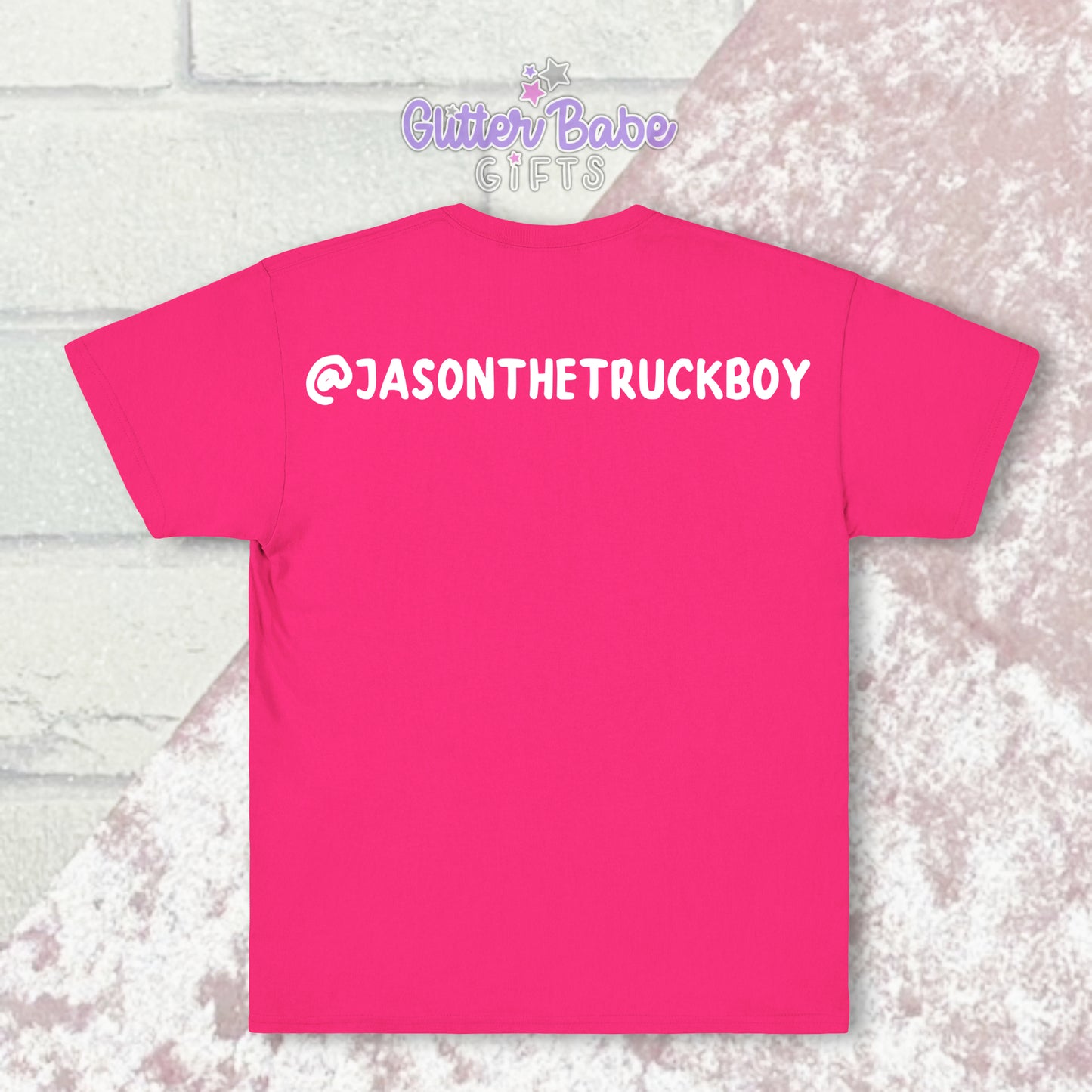 Jason Truck boy - Logo & Quote With Tag T-Shirt