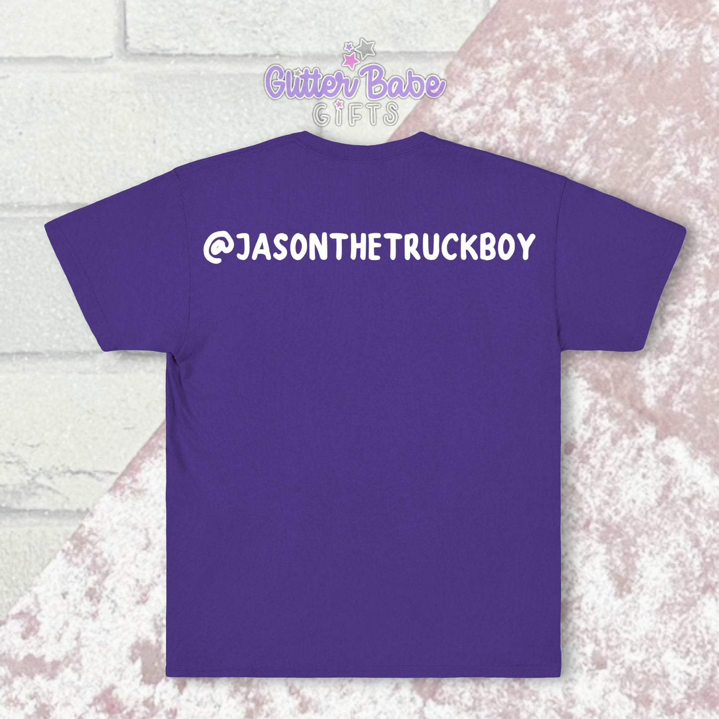 Jason Truck boy - Logo & Quote With Tag T-Shirt