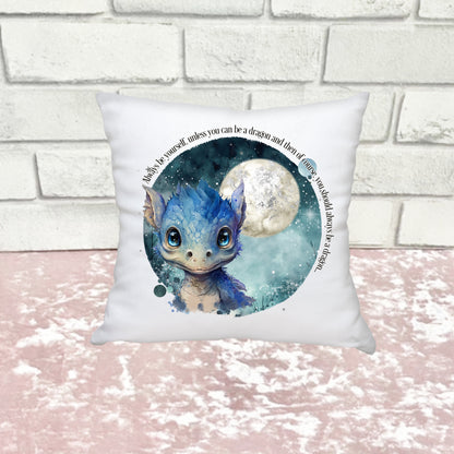 Night Sky Dragons - Mini Cushion