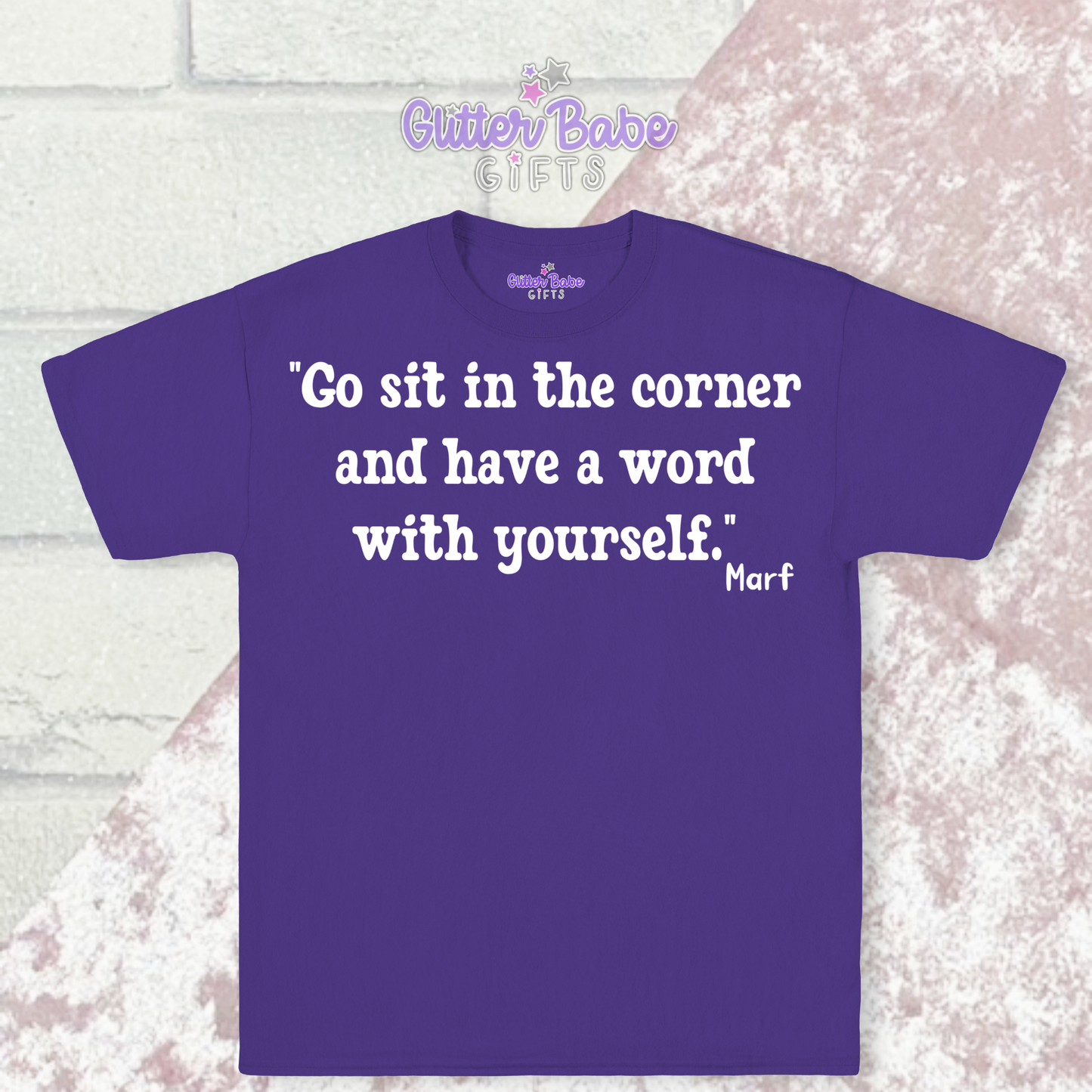 Have a Word with yourself - Marf's Quotes T-Shirt