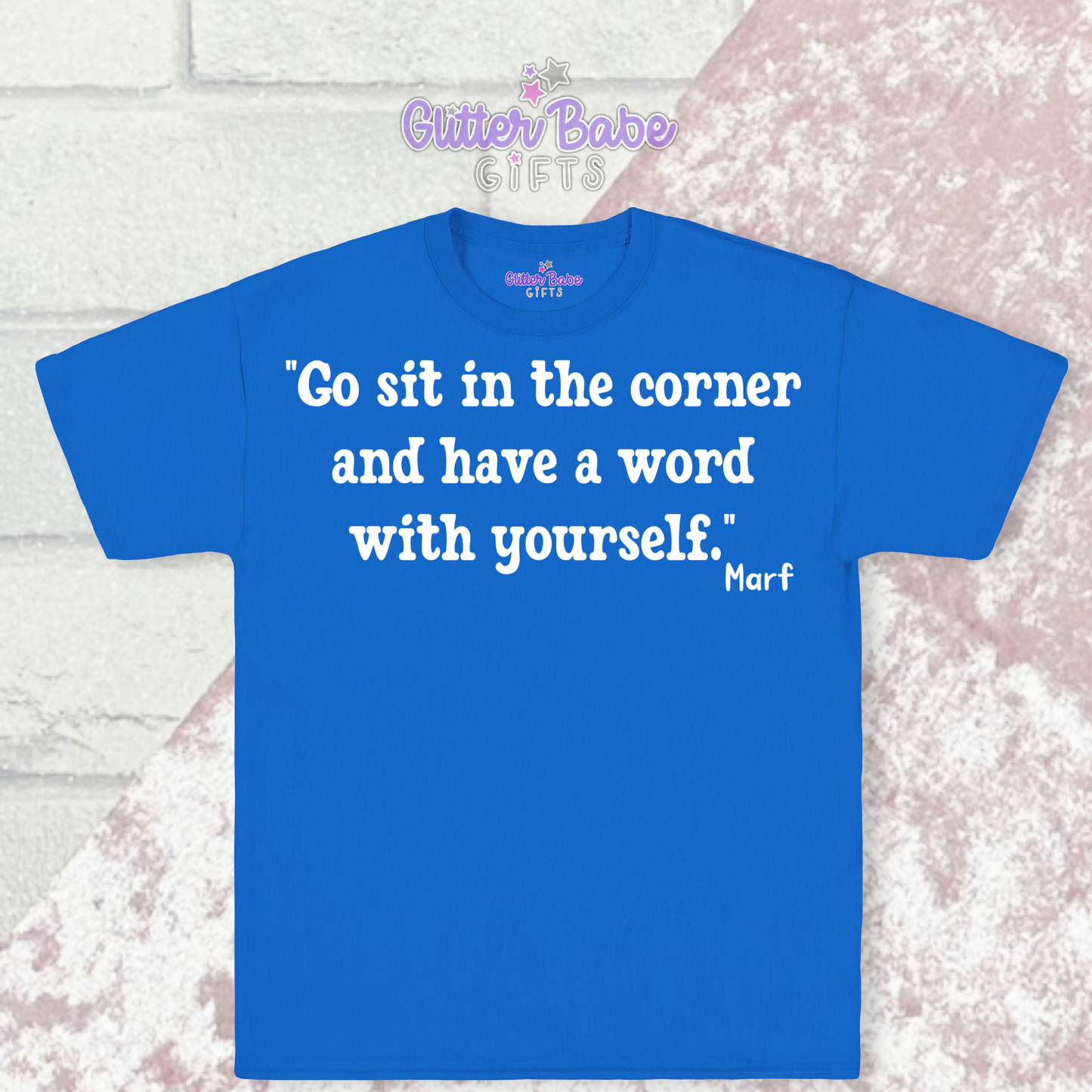 Have a Word with yourself - Marf's Quotes T-Shirt